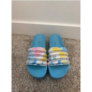 Vintage Y2K Abata Blue Tie-Dye Slides – Women's 6.5 - New in Box